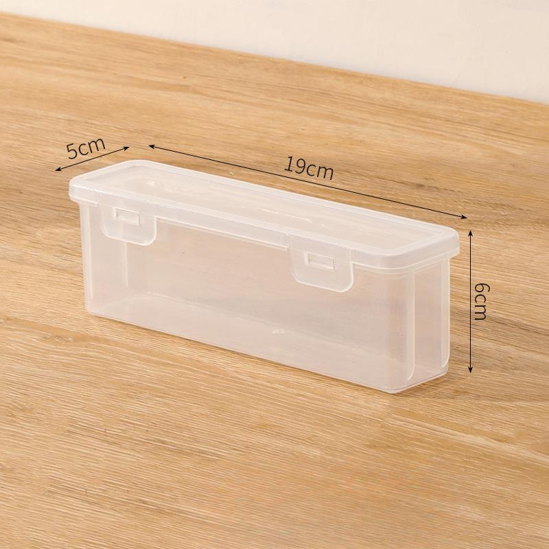 Pencil Case Transparent Can Be Superimposed Large Capacity Student Pencil Case Multi-functional Sketch Art Brush Storage Box