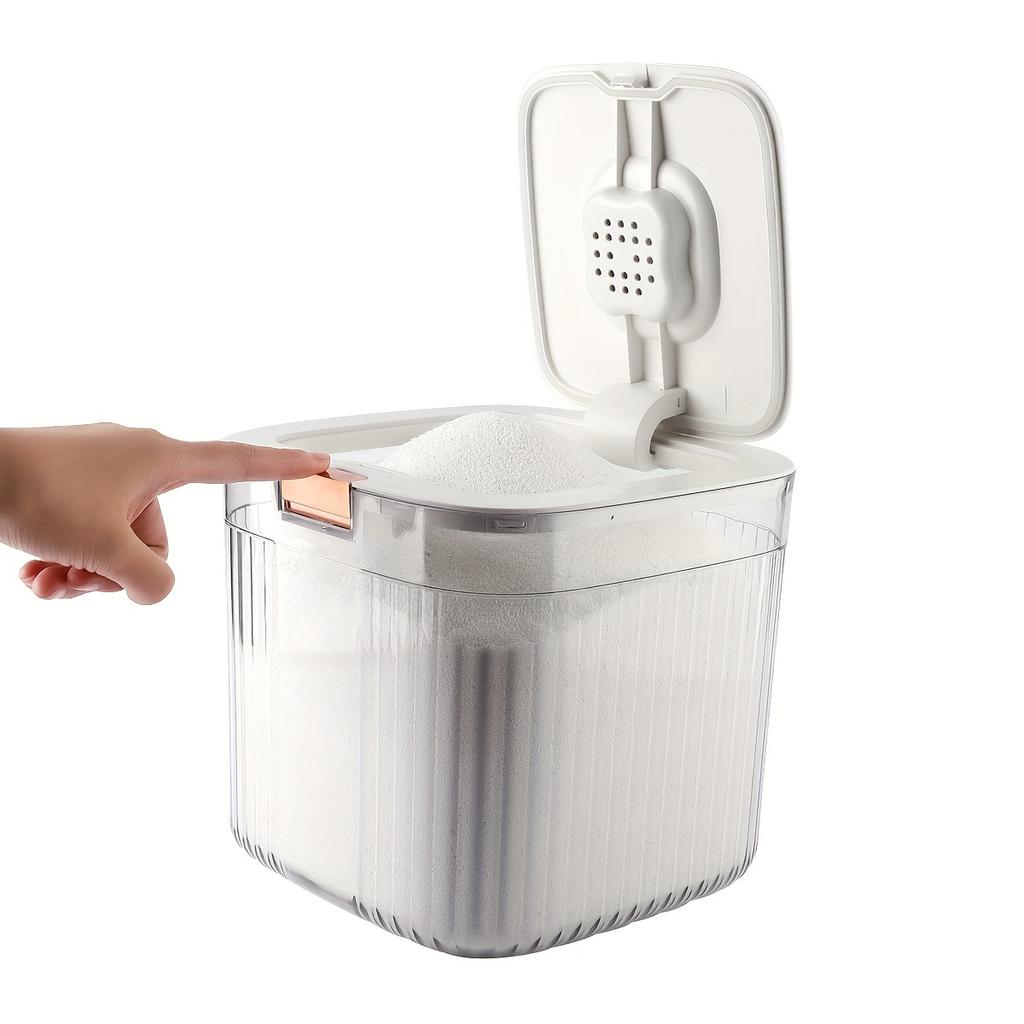 Laundry Pods Container For Laundry Room Organization Decor, Laundry Powder Container for Laundry Organization Laundry Pod Holder