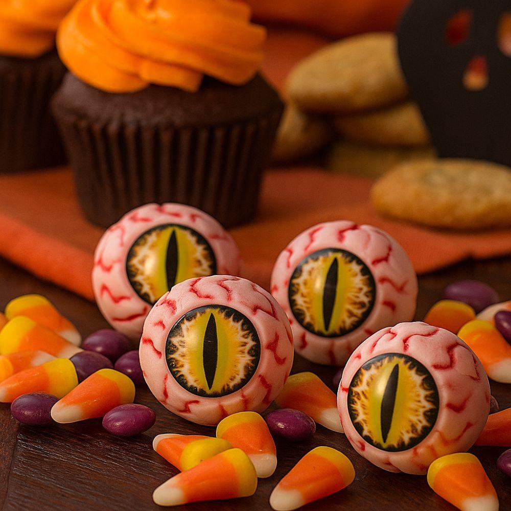 10pcs 5cm Halloween Eyeballs Simulation Halloween Fake Balls Funny Scary Eyeballs  Kids Party