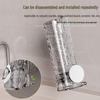 Luxury Corrugated Soap Dispenser with Suction Cup for Bathroom and Shower
