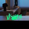 Luminous Alien Ornament UFO Plant Decoration Prop Alien Kit Decorative  Bedrooms