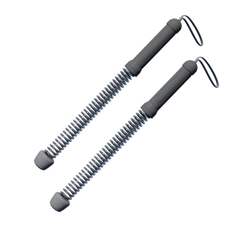 Nieuw Draadloos Gevechts- en Springtouw met Veer – Multifunctioneel Fitness Touw voor Volwassenen voor Armkracht en Spier Training.