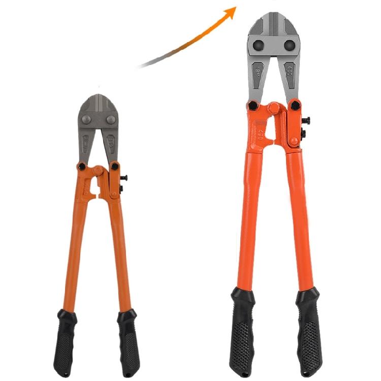 14/18 Inch Bolt Cutter Heavy Duty Thicken Wire Cutting Pliers Cut Lock Chain