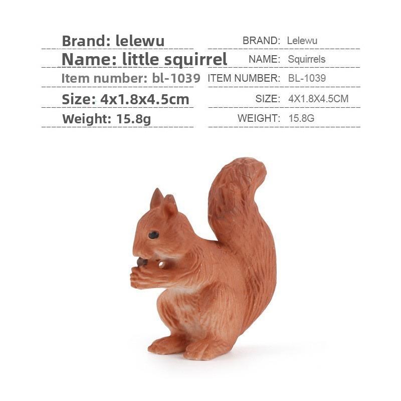 Wildlife Animal Pvc Static Models For Home Decor Gift For Nature Enthusiasts