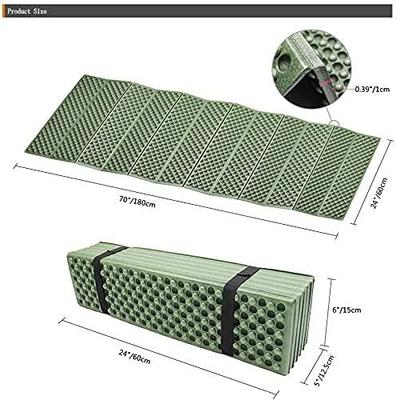 Moisture-Proof Pad Tent Sleeping Pad Tent Mat Foam Camping Mat Folding Picnic Mat Soft Compact Cushion Foldable Backpack