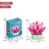 Succulent Bonsai Building Block Flowers - Compatible with Lego, Small Particle Assembly Toys for Girls