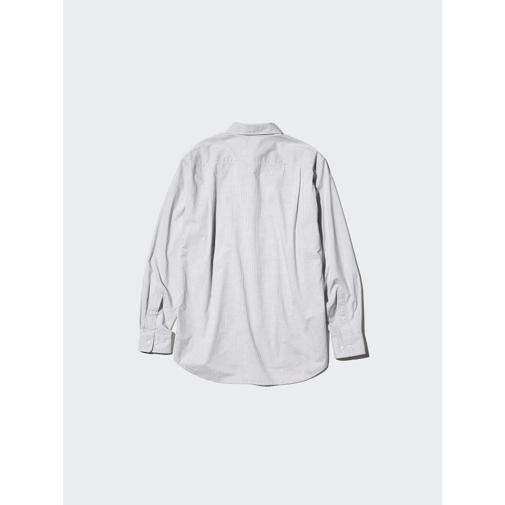 Uniqlo BroadCloth Shirt  Long Sleeve Regular Color  CheCk C