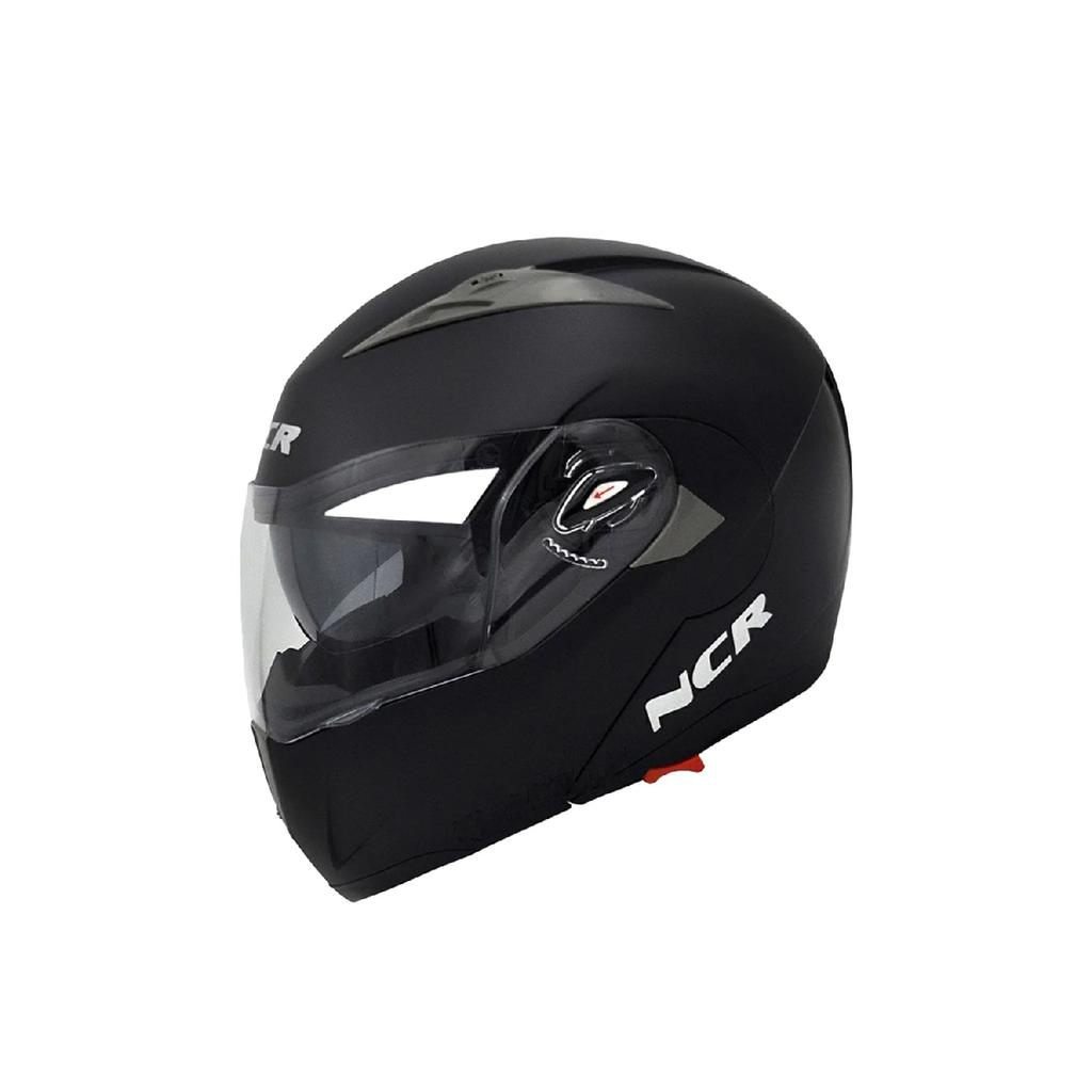 Chin Open Helmet Matt Black