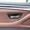 4pcs Carbon Fiber Color Inner Door Handle Bowl Cover Trim For BMW 5 Series F10