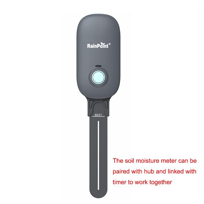 Tuya Smart Garden Watering Timer Wifi Automatic Drip Irrigation Controller Smart Water Valve Garden Automatic Watering System soil moisture meter