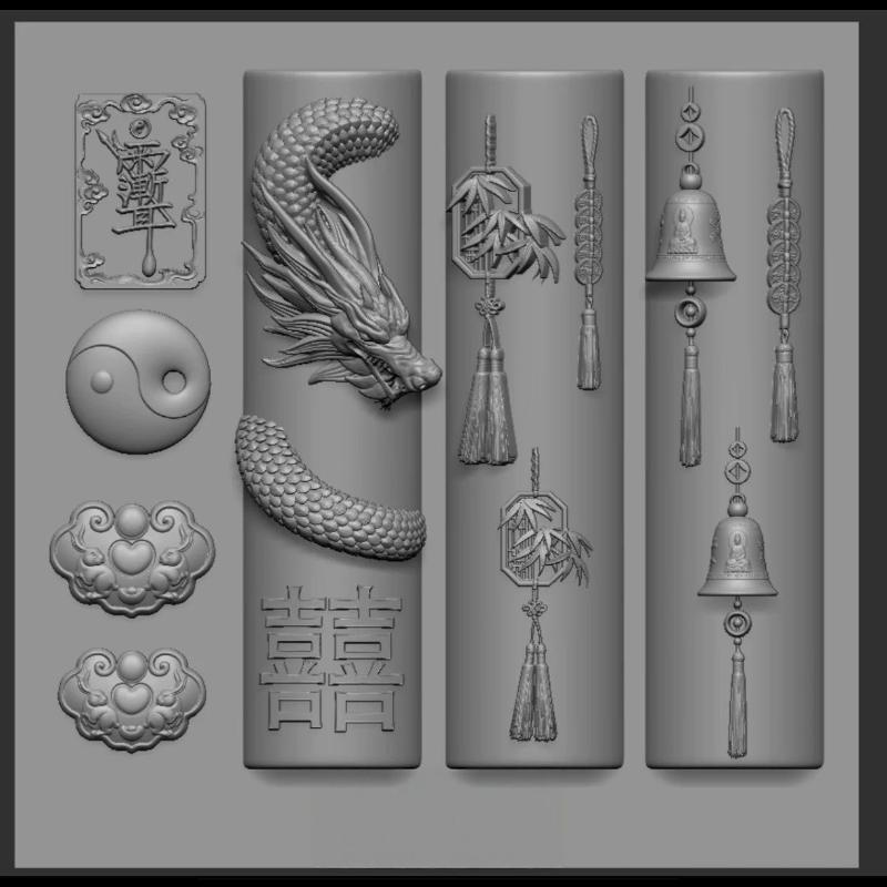 3D Butterfly Flower Silicone Nail Mold Sweet Bow Bead Chain Transparent Nails Templates DIY Nail Art Decor Manicure Design Tools