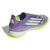 Adidas f50 pro tf soccer shoes laceless Purple/White