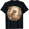 Cute Cottagecore Floral Mouse Aesthetic Girls Women Graphic T-Shirt(1)