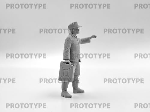 ICM 1/35 WWII German Field Kitchen with Chef Plastic Model Kit 35618 (Military Vehicle)