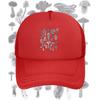 Mushrooms Illustration Black Background Fungus Art Baseball Cap Anime Graphic Hats Adult Unisex Women Sports Outdoor
