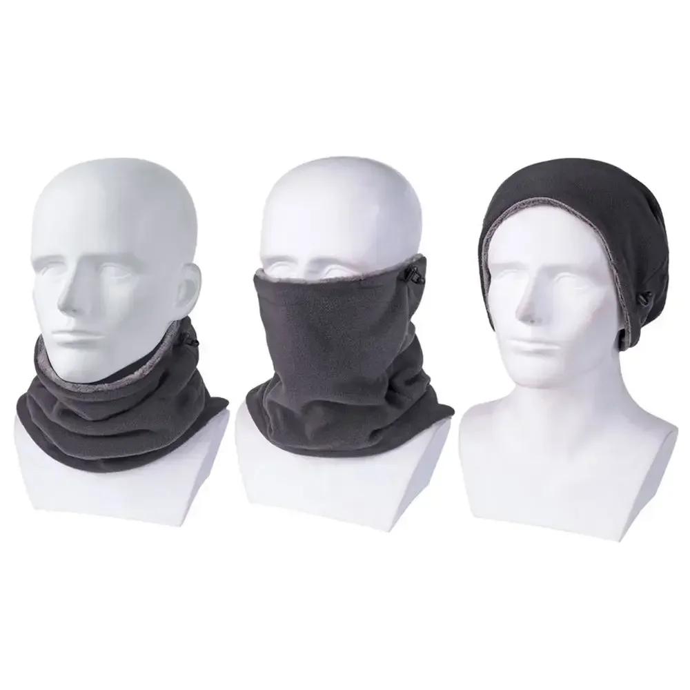 Winter Motorcycle Warm Mask Men Women Fleece Neck Outdoor Warmer Windproof Scarf Camping Hiking Balaclava Cycling Face Mask