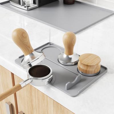 Coffee Tamping Mat Silicone Non Slip Holder Pad Coffee Press Cushion Tool Coffee Accessory Tamp Station Mat For Home And Cafe
