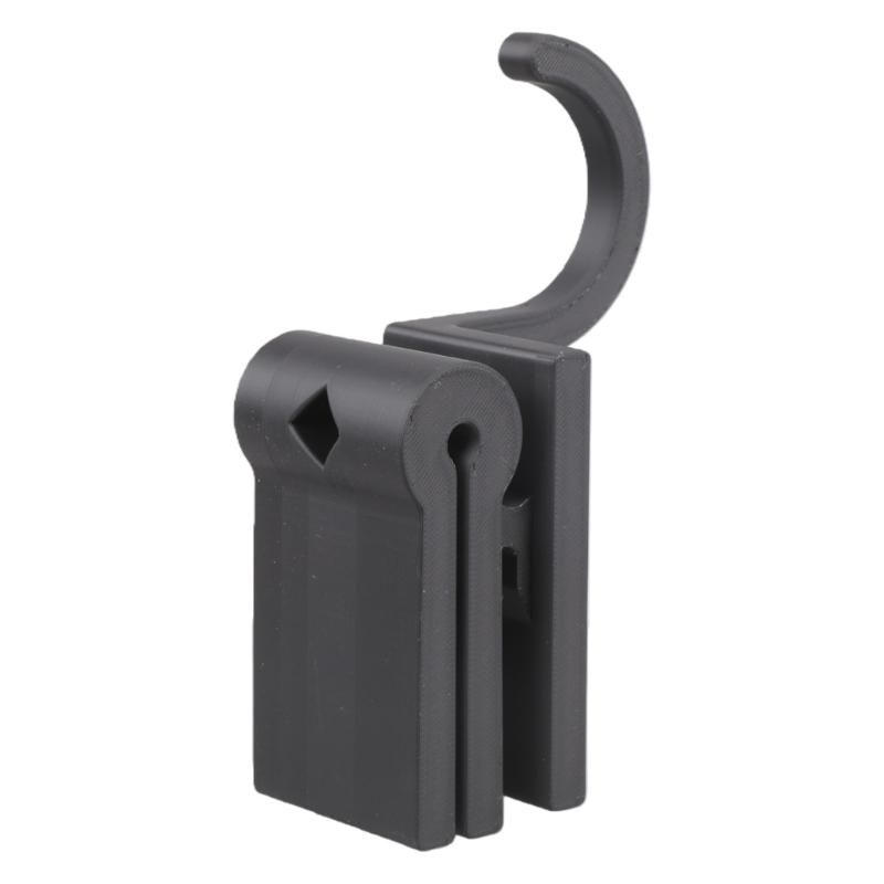 

Портативный органайзер-крючок для смычков скрипки с зажимом для ручки Стойка для хранения смычков для складной пюпитра Легко установить чёрный