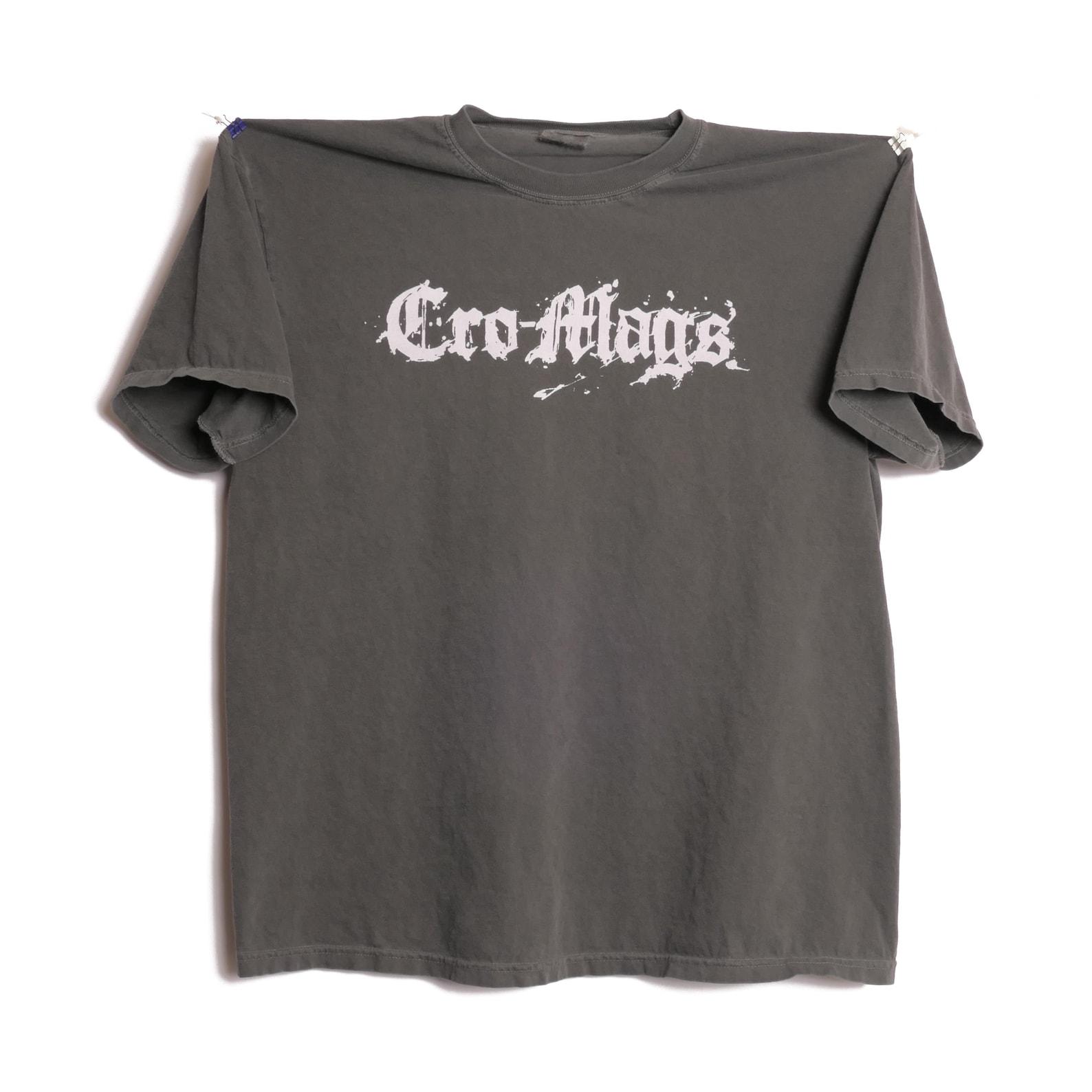Cro-Mags Hardcore Punk Band Tee Shirt Ultra Faded Heavyweight Post Metal Alternative Grunge Heavy Rock Punk XL M