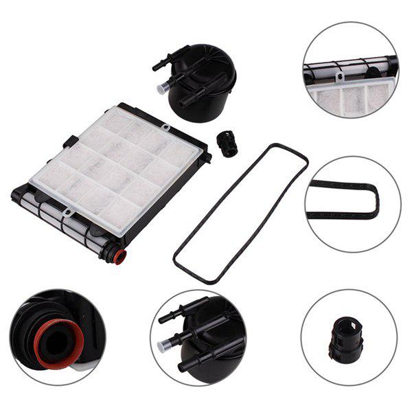 Black & White Plastic Fuel and Water Filter Kit for Ford