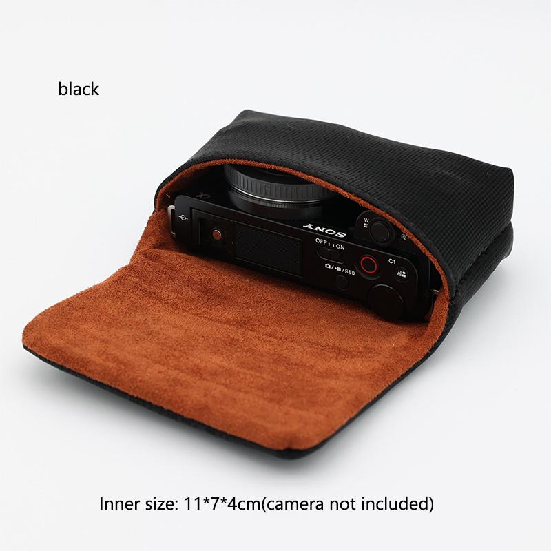 Camera Storage Bag Portable Camera Bag Case Storage Pouch for Sony ZV1 ZVE10 LX10 RX100 Body for Canon G7X III Olympus TG4 TG5