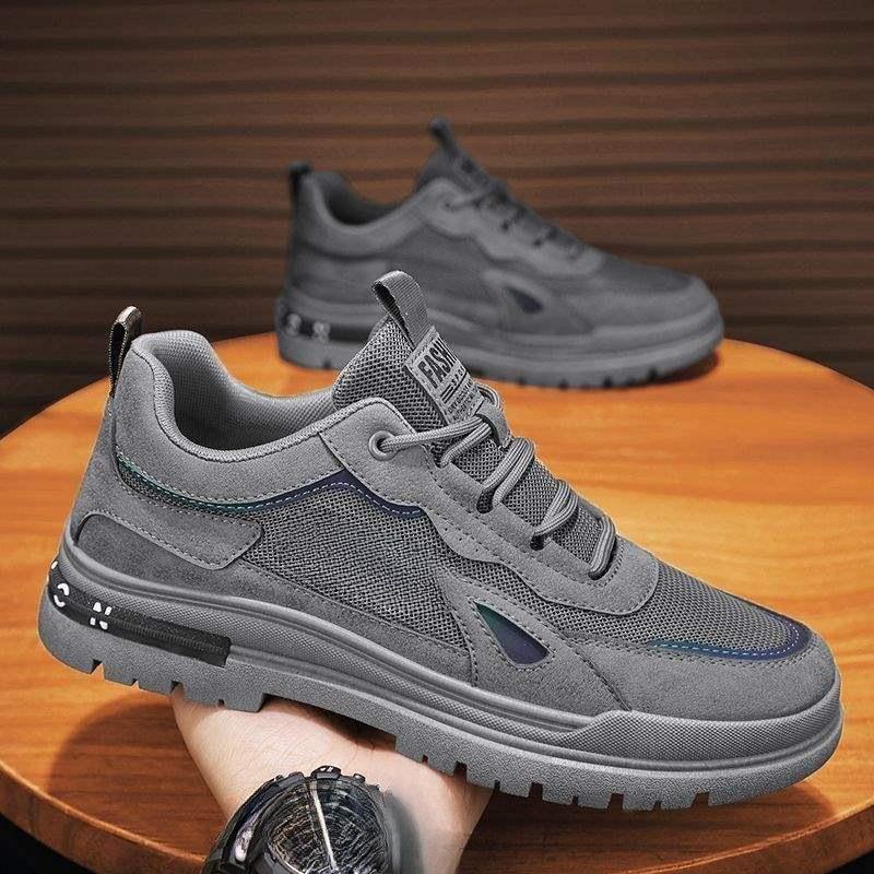 

Spring and autumn labor insurance shoes men s 2025 new summer tooling mesh shoes construction site mesh breathable men s non-slip work shoes 44