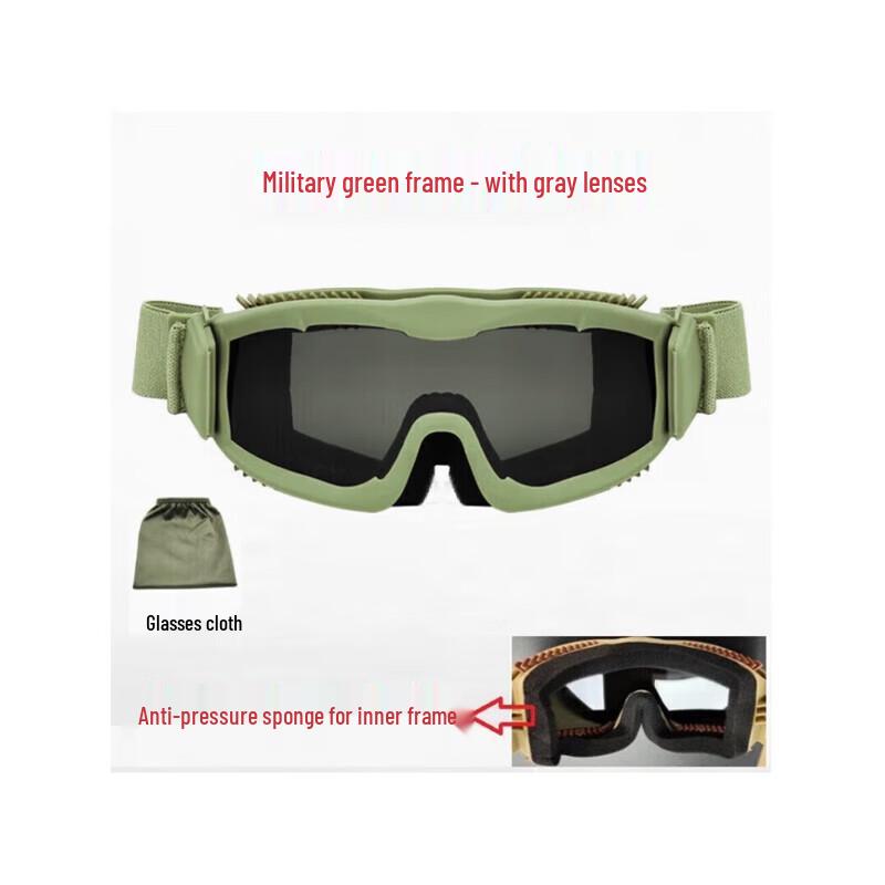 Shiyi Tactical Goggles with Comfort Sponge