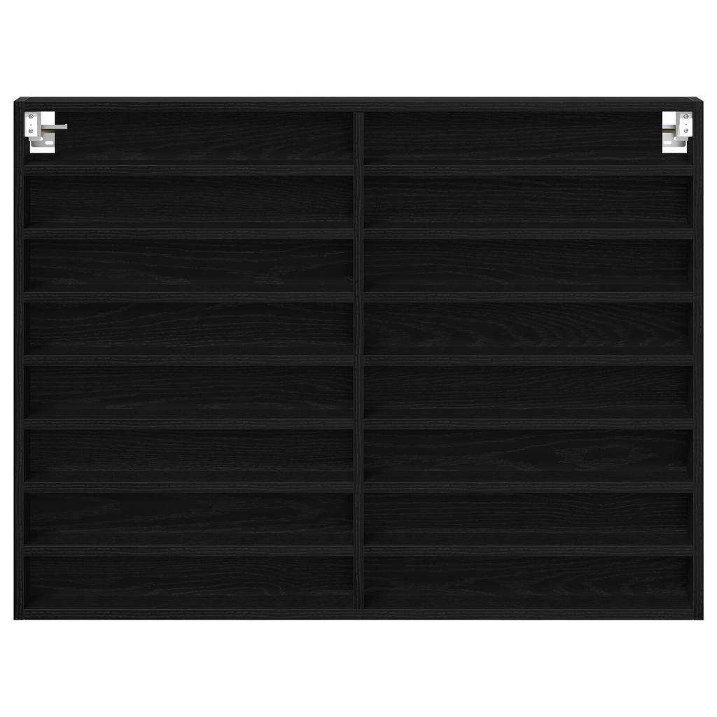 A wall-mounted storage rack display cabinet, very suitable for the living room, bedroom, and office, measuring 100x8.5x75 cm.