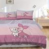 Set Biancheria da Letto 3 Pezzi Maialino & Winnie the Pooh Abbraccio, Include 1 Copripiumino e 2 Federe, Senza Imbottitura, Morbido e Confortevole 077