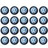 Car Door Keyhole Sticker Auto Lock Decoration Protection Decal For VW GTI Polo Golf MK6 MK7 MK8 Passat B6Tiguan CC T-ROC Hub Cap vhcp29