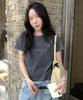 TTUDEMENT Bunny In A Cup T-Shirt_Charcoal