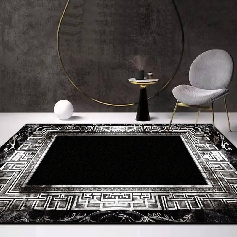 Retro Chinese Style CARPET FOR LIVE ROOM Decoration Bedroom Washable Coffee Tables Mat Non-slip Large Area Rugs Lounge Rug