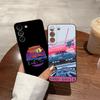 Cool K-Knight Rider Phone Case For Samsung S26 S25 S24 FE S23 S22 S21 Plus S20 Ultra Note20Ultra Black Soft Shell