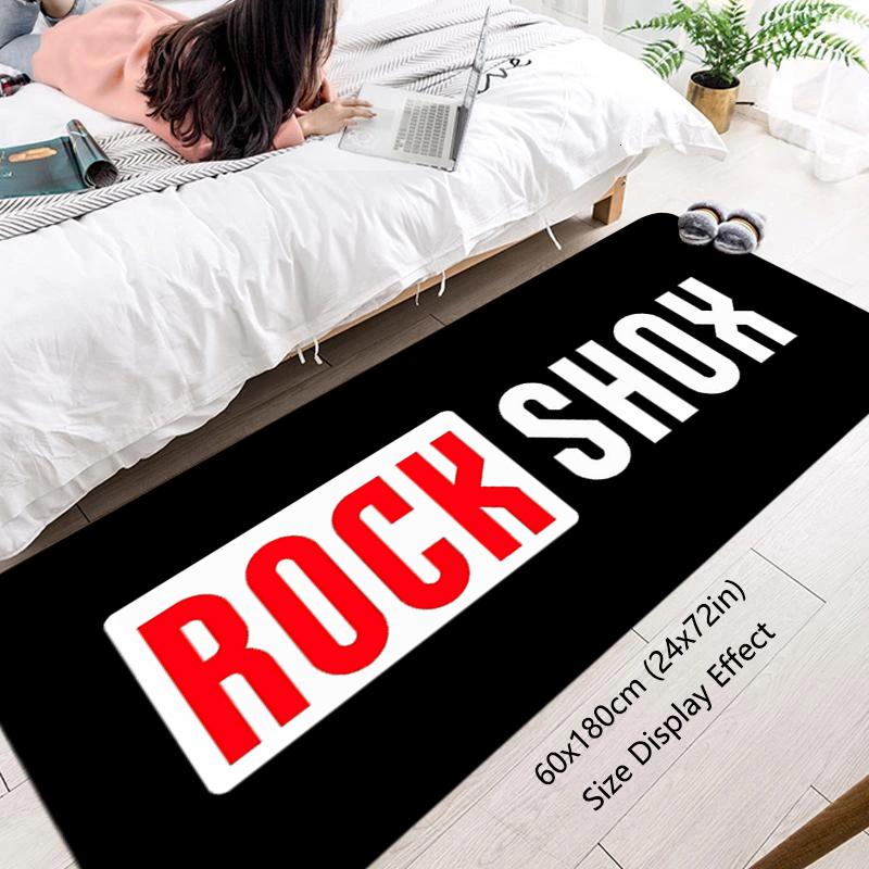 Floor Mat R-Rock-Shox Non-slip Foot Rug for Entryway Hallway Carpet Kitchen Water Absorbed Rugs Fluffy Bedside Mats Home Decor