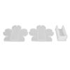 Flower Shape Epoxy Vase Mold DIY Reusable Strong Flexibility High Elasticity Resin Casting Mold