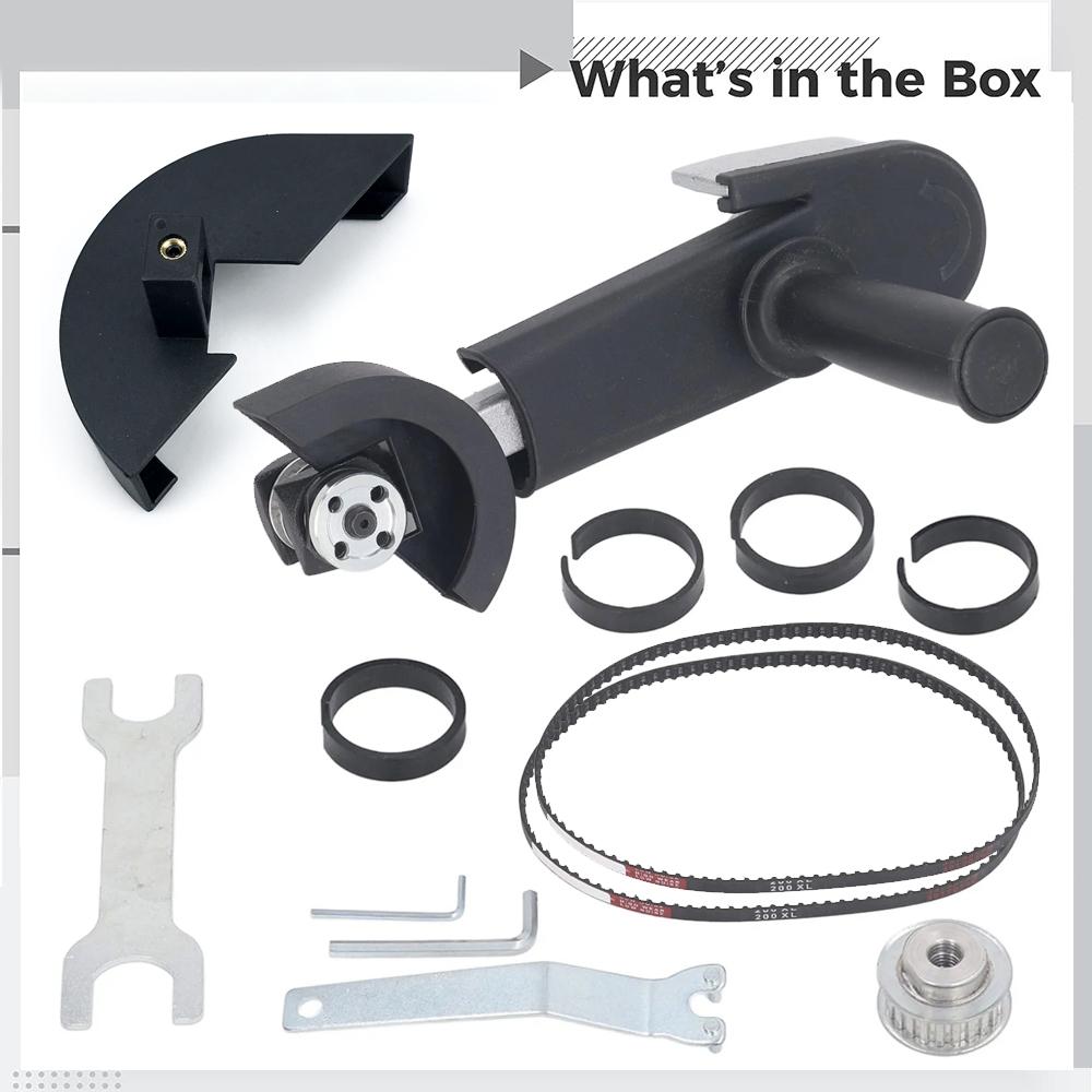 Holzbearbeitung Winkelschleifer Adapter Schleifumwandler für Modell 100/115/125 Winkelschleifer Umwandlung Schnitzmaschine