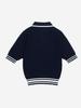 LORDLOAR Signature Cable Collar Knit Navy