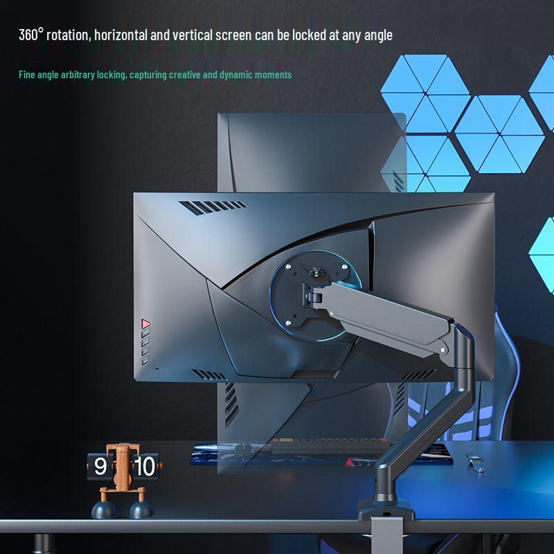 Adjustable VESA Monitor Arm with Cantilever Lift & Rotation