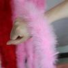 2-Layer Fluff Strips Diy Jewelry Material Turkey Fluff Strips Performance Clothing Skirt Accessories Feather Strips
