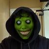 Halloween White Eyed Devil Mask Reusable Adjustable Scary Mask Smile Exorcist Mask Halloween Party Decoration Maskscarnaval mask