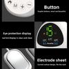 EMS Neck Massager Portable Three Gear 15 Level Heating for Home Office Travel Muscle Relaxation Men Women Adults