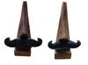 @ Combo of Spectacle Holder Stand With Black Moustache 280Gm 2 Pcs