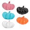 Halloween Pumpkin Ornaments, Resin Delicate Texture Stable Sculpture, Spotted Textured Accents, for TV Cabinet Wine Cabinet Table Decor