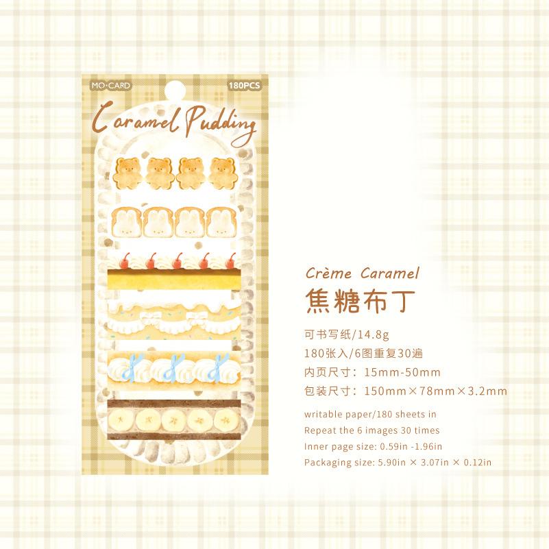 Special-shaped Index Sticky Notes, Dingding Cake Shop Series, Student Classification Key Mark Message Stickers Cute Stationery