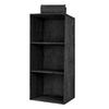 Cotton Linen Hanging Wardrobe Organizer with Multi-Layer Drawers for Clothes and Underwear