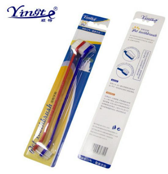 

Двойная зубная щетка для кошек и собак — инструмент для чистки и чистки полости рта