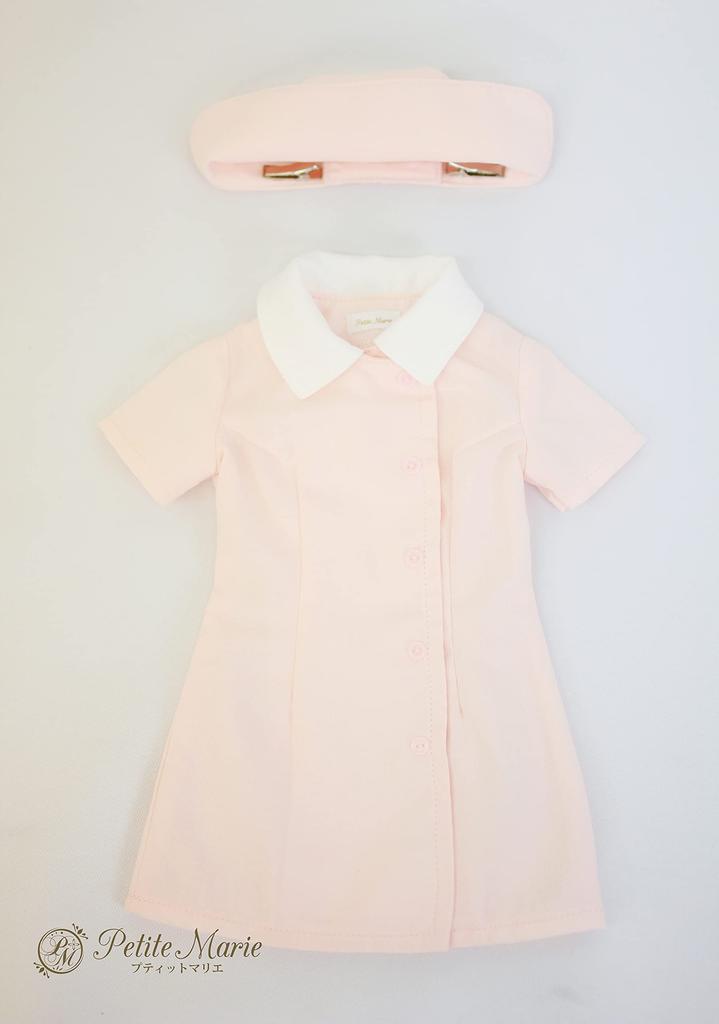 DD SD Compatible Nurse White White 60cm BJD Doll Clothes not included in the set [Petite Marie] 1/3 Dress, Angel, Pink, Collar, Doll, [Petite Marie]