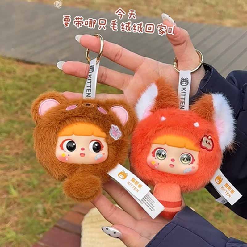New Samuel Kitten Critter Lab Blind Box Series Multi Style Doll Backpack Pendant Trendy Toys Ornament Surprise Gifts Mystery Box