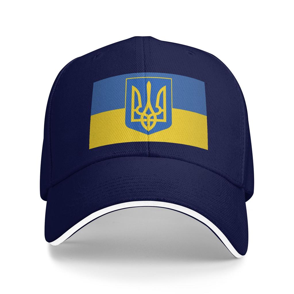 Ukraine Flag Women Unisex Baseball Cap Casual Outdoor Cap Fashion Sunscreen Sunshade Summer Adjustable Hat