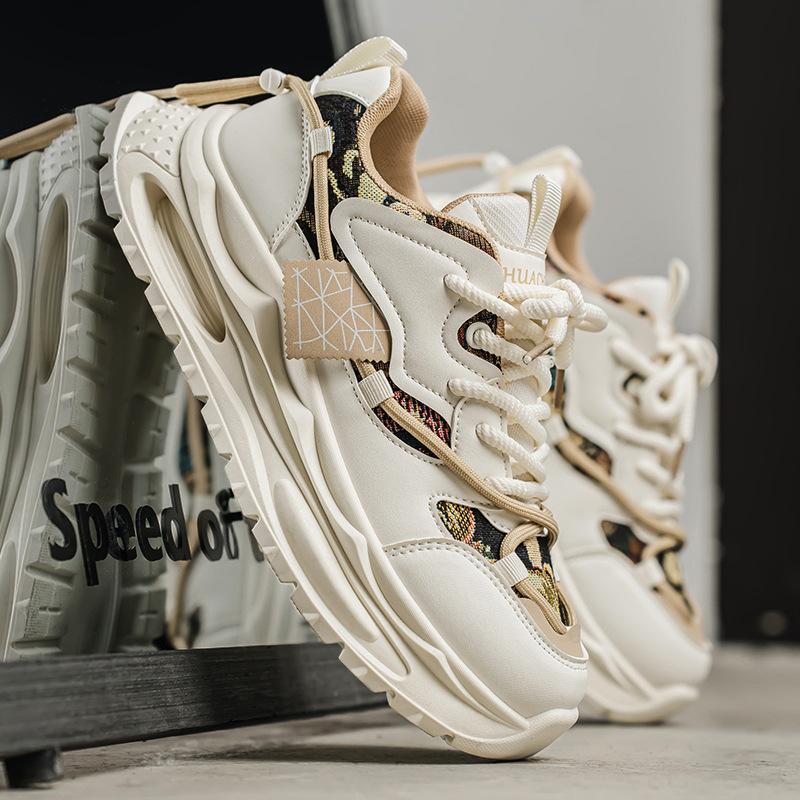 

2025 new men s casual sports shoes platform heightening men s shoes trendy versatile dad shoes men s H717 44